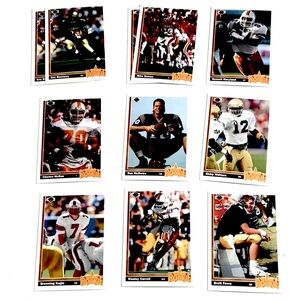 1991 Upper Deck Football collector cards